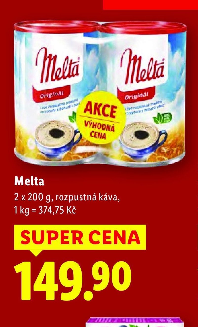 Melta 2 x 200 g