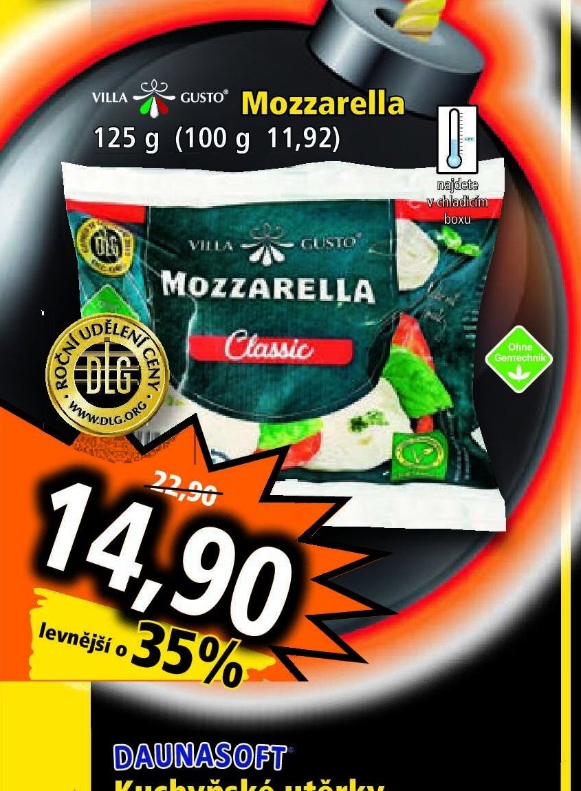Villa Gusto Mozzarella 125 g