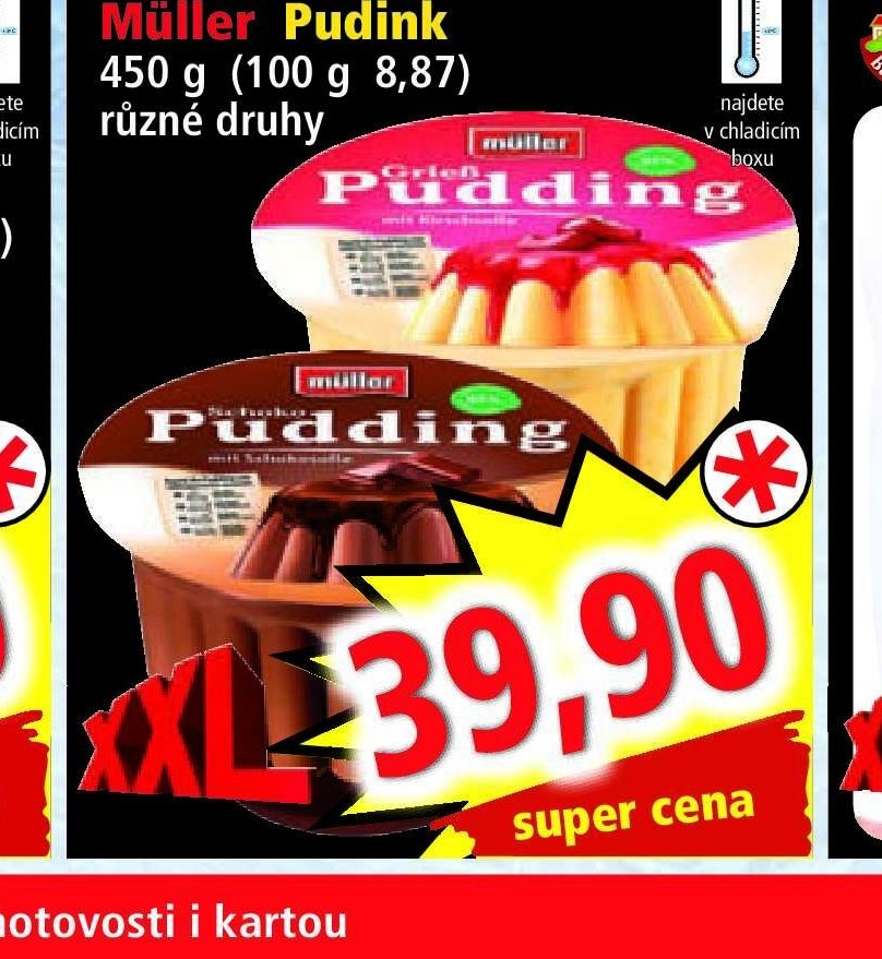 Müller Pudink 450 g