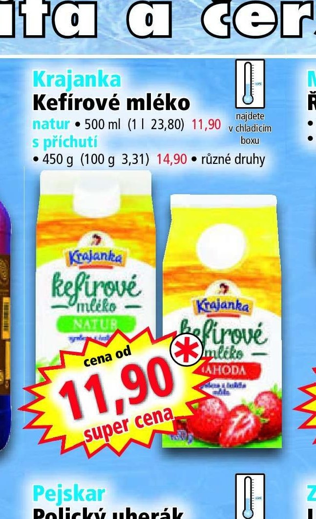 Krajanka Kefírové mléko