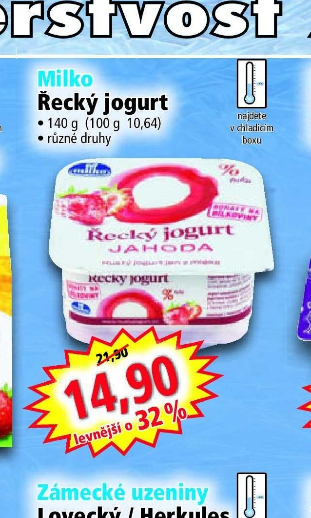 Milko Řecký jogurt