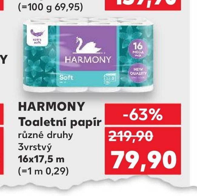HARMONY Toaletní papír