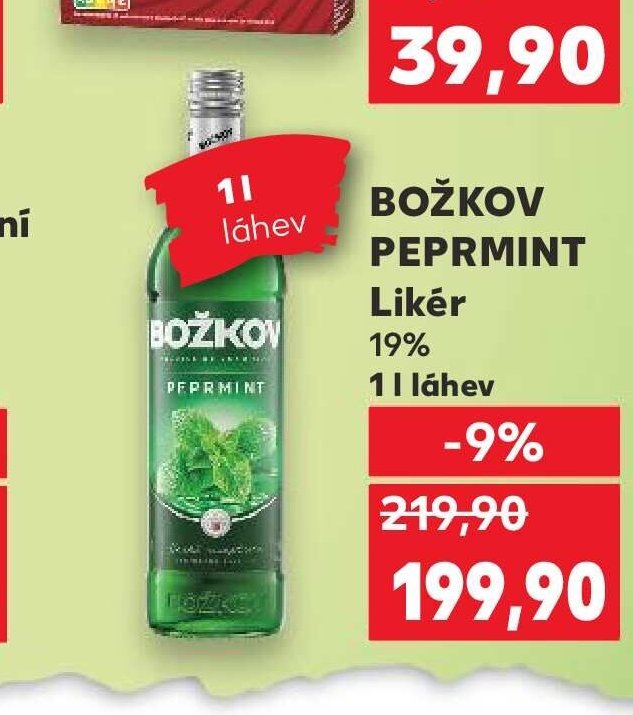BOŽKOV PEPRMINT Likér