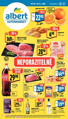 akční leták Albert 28.1.2026-3.2.2026