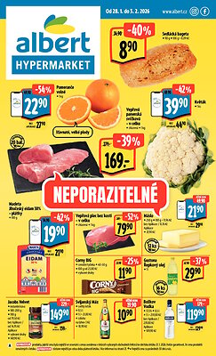 akční leták Albert 28.1.2026-3.2.2026