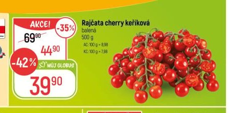 Rajčata cherry keříková
