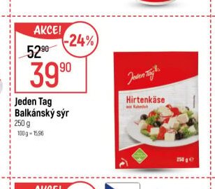 Jeden Tag Balkánský sýr