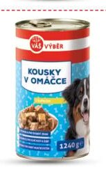 VÁŠ VÝBĚR Konzerva pro psy