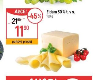Eidam 30% t. v s.