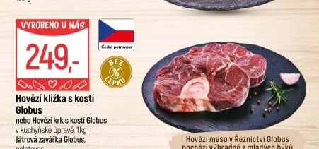 Hovězí kližka s kostí Globus