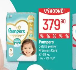 Pampers Premium Care dětské plenky