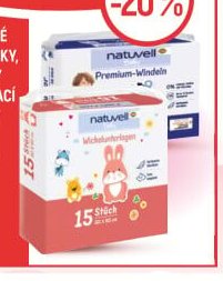 Natuwell dětské plenky a podložky