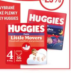 Huggies Little Movers dětské plenky