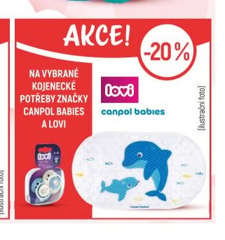 Na vybrané kojenecké potřeby značky Canpol babies a Lovi - Globus akcniletaky.com