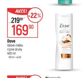 Dove tělové mléko
