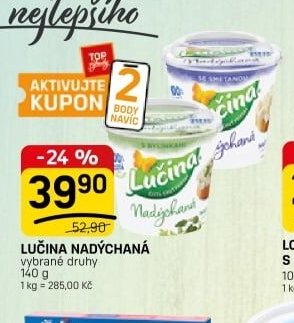 LUČINA NADÝCHANÁ
