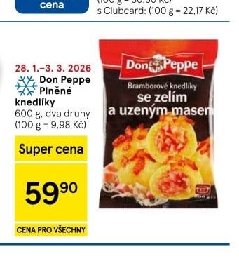 Don Peppe Plněné knedlíky