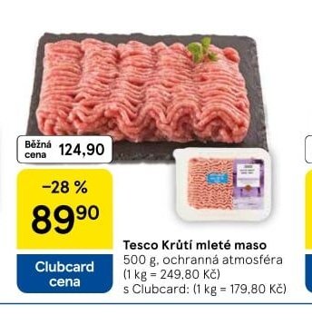 Tesco Krůtí mleté maso