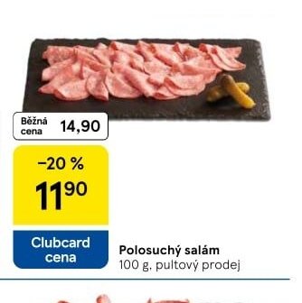 Polosuchý salám