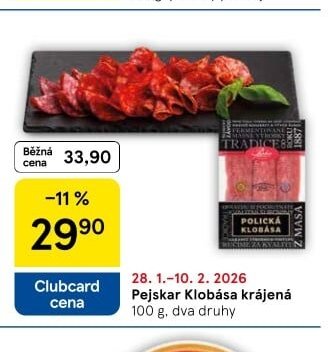 Pejskar Klobása krájená