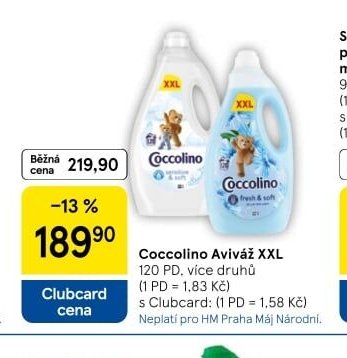 Coccolino Aviváž XXL