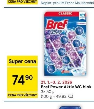 Bref Power Aktiv WC blok