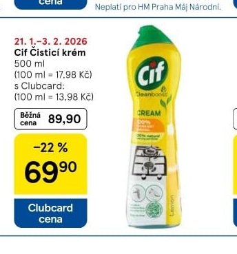 Cif Čisticí krém