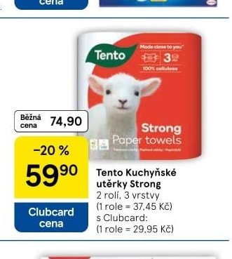 Tento Kuchyňské utěrky Strong