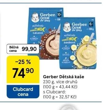Gerber Dětská kaše
