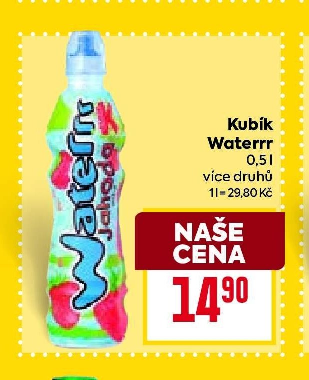 Kubík Waterrr 0,5 l