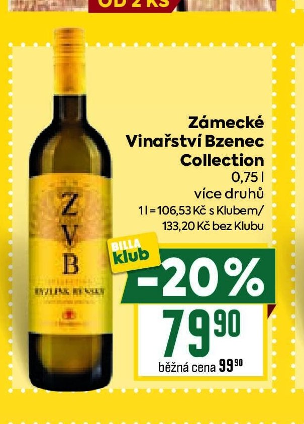 Zámecké Vinařství Bzenec Collection
