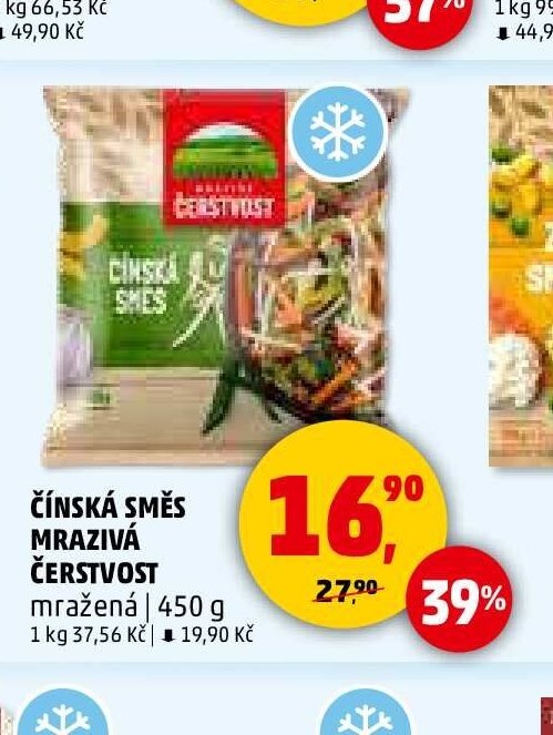 ČÍNSKÁ SMĚS MRAZIVÁ ČERSTVOST 450 g