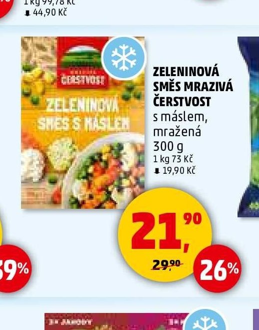 ZELENINOVÁ SMĚS MRAZIVÁ ČERSTVOST 300 g
