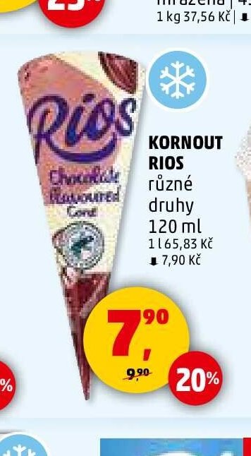 KORNOUT RIOS různé druhy 120 ml