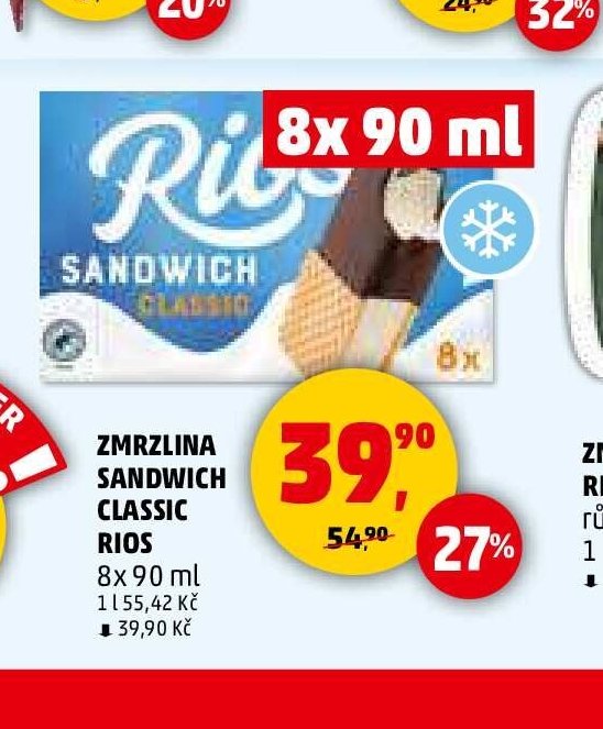 ZMRLZINA SANDWICH CLASSIC RIOS 8x 90 ml