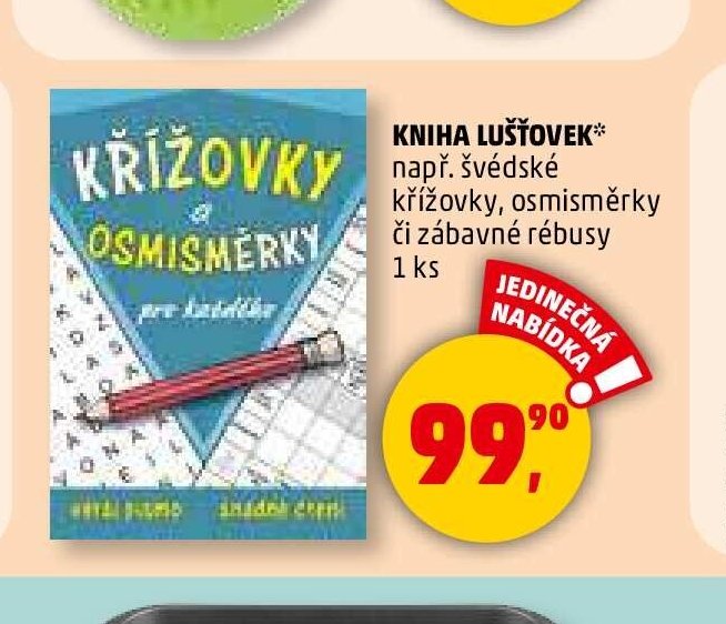 KNIHA LUŠTOVEK