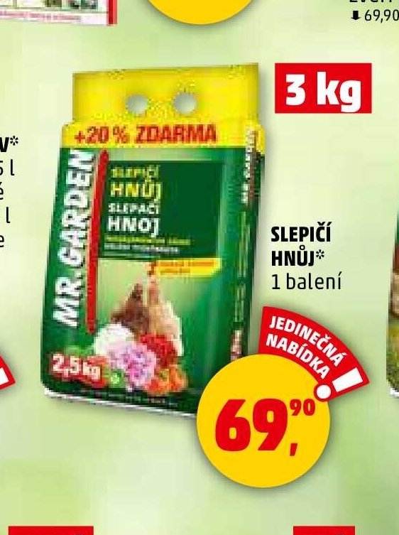 SLEPIČÍ HNOJ
