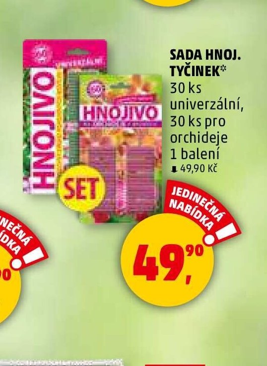 SADA HNOJ. TYČINEK