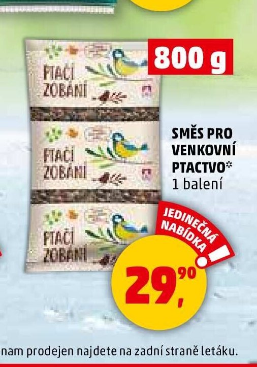 SMĚS PRO VENKOVNÍ PTACTVO