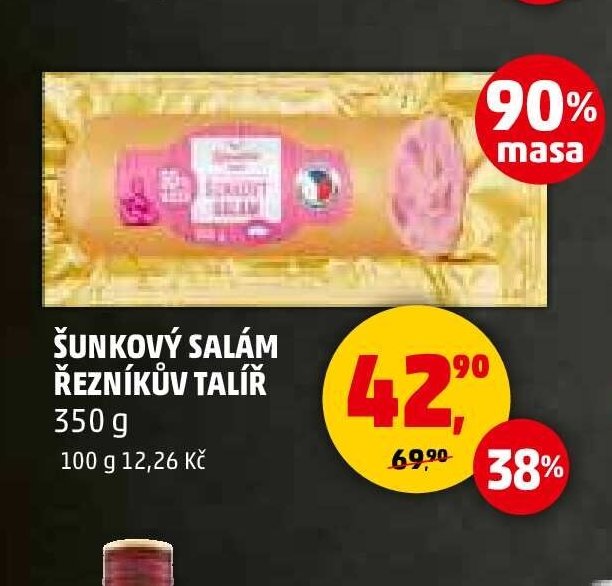ŠUNKOVÝ SALÁM ŘEZNÍKŮV TALÍŘ
