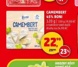 Camembert 45% Boni