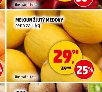 MELOUN ŽLUTÝ MEDOVÝ - Penny Market akcniletaky.com