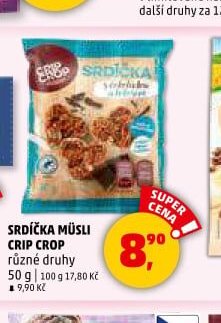 SRDÍČKA MÜSLI CRIP CROP