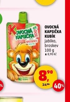 OVOCNÁ KAPSIČKA KUBÍK