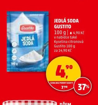 JEDLÁ SODA GUSTITO