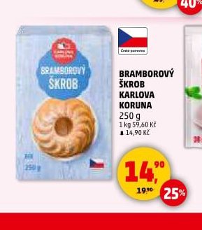 BRAMBOROVÝ ŠKROB KARLOVA KORUNA