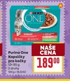 Purina One kapsičky pro kočky 12x 85 g