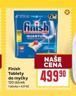 Finish tablety do myčky 120 dávek