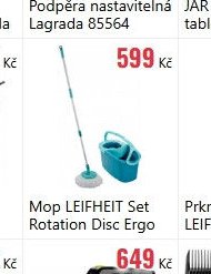 Mop LEIFHEIT Set Rotation Disc Ergo