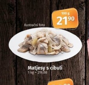 Matjesy s cibulí
